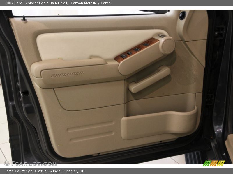 Carbon Metallic / Camel 2007 Ford Explorer Eddie Bauer 4x4