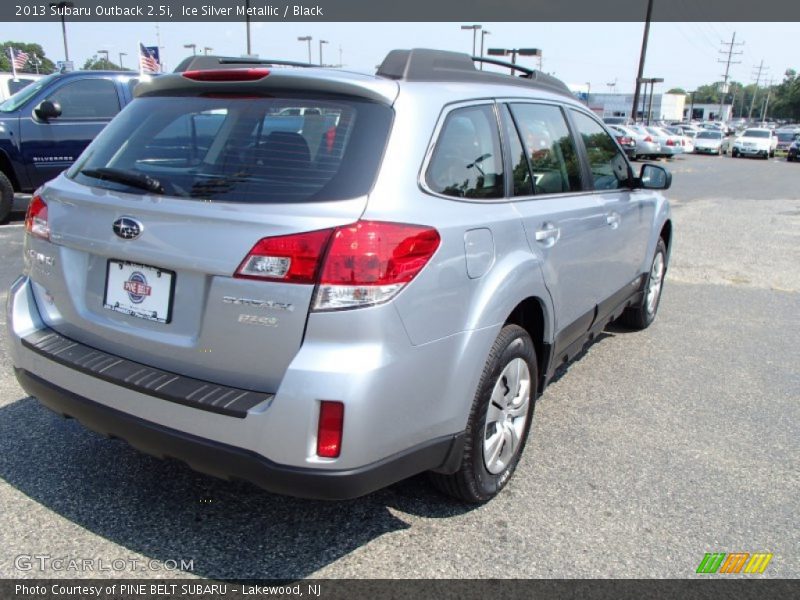 Ice Silver Metallic / Black 2013 Subaru Outback 2.5i