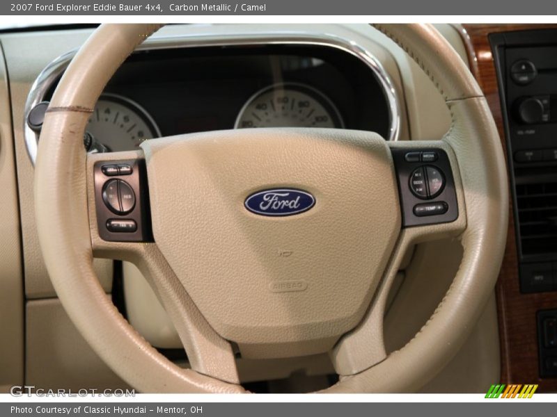 Carbon Metallic / Camel 2007 Ford Explorer Eddie Bauer 4x4