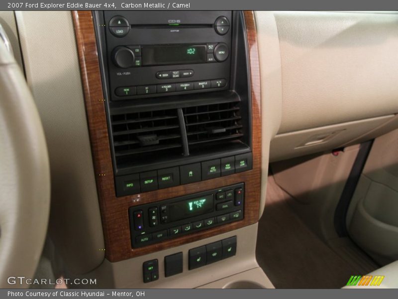 Carbon Metallic / Camel 2007 Ford Explorer Eddie Bauer 4x4