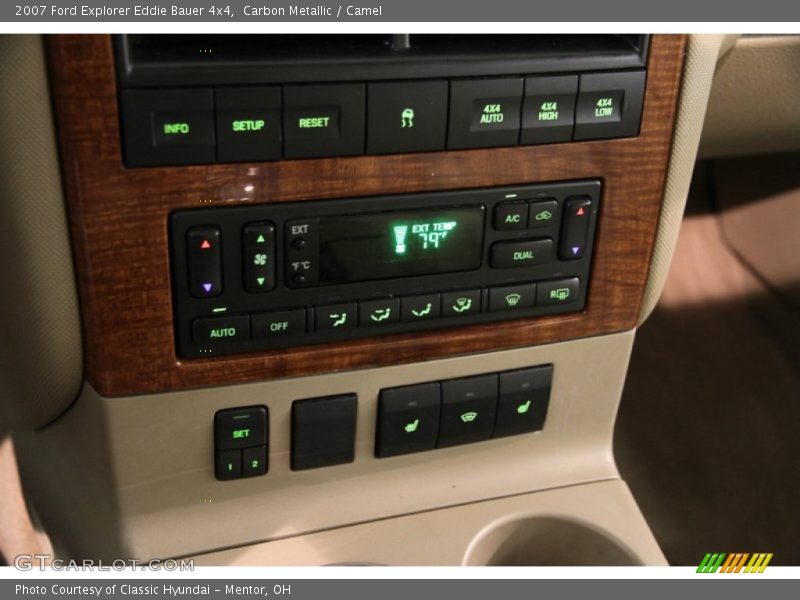 Carbon Metallic / Camel 2007 Ford Explorer Eddie Bauer 4x4