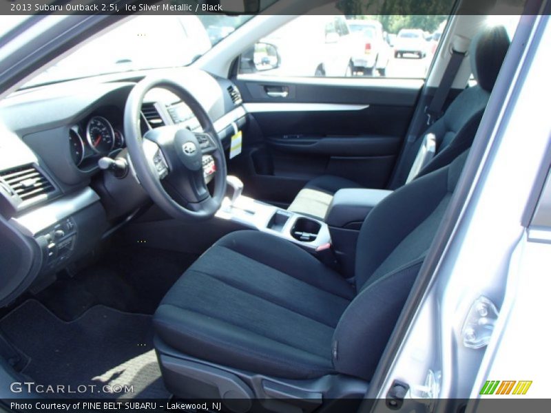 Ice Silver Metallic / Black 2013 Subaru Outback 2.5i