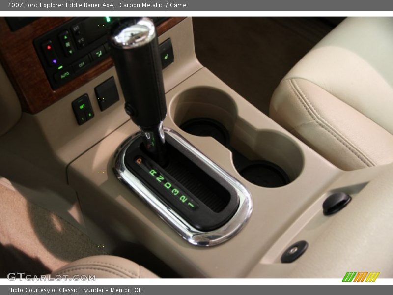 Carbon Metallic / Camel 2007 Ford Explorer Eddie Bauer 4x4