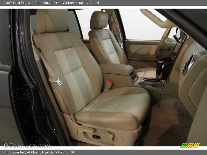 Carbon Metallic / Camel 2007 Ford Explorer Eddie Bauer 4x4