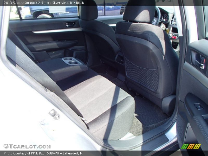 Ice Silver Metallic / Black 2013 Subaru Outback 2.5i