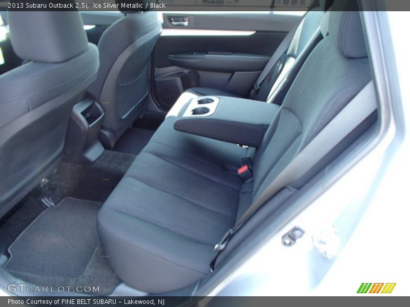 Ice Silver Metallic / Black 2013 Subaru Outback 2.5i