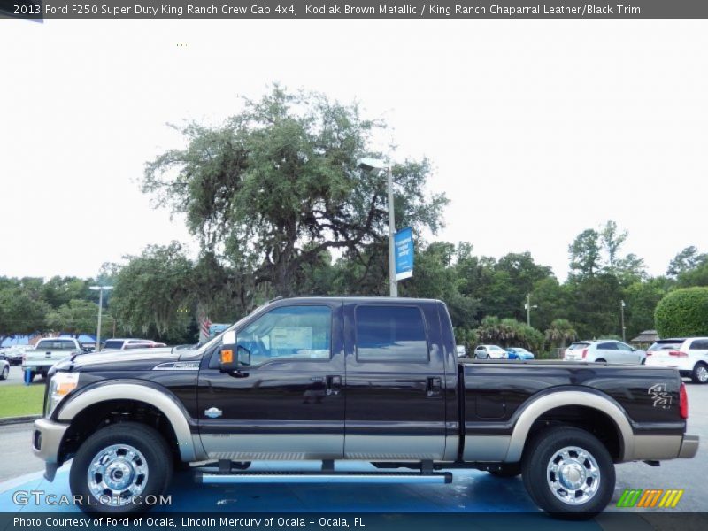  2013 F250 Super Duty King Ranch Crew Cab 4x4 Kodiak Brown Metallic