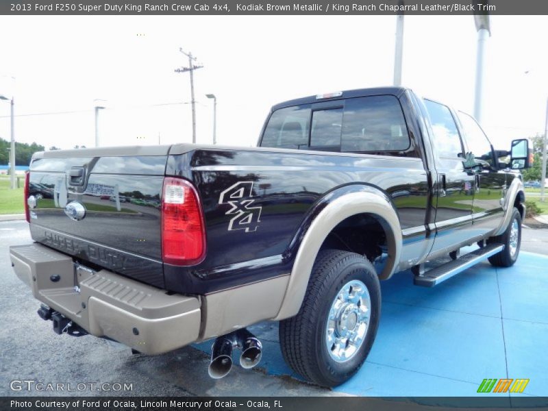 Kodiak Brown Metallic / King Ranch Chaparral Leather/Black Trim 2013 Ford F250 Super Duty King Ranch Crew Cab 4x4