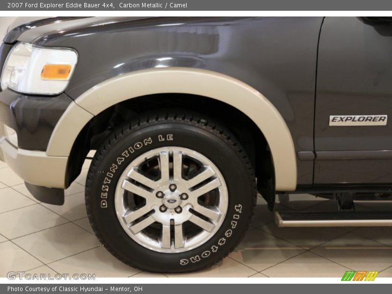 Carbon Metallic / Camel 2007 Ford Explorer Eddie Bauer 4x4