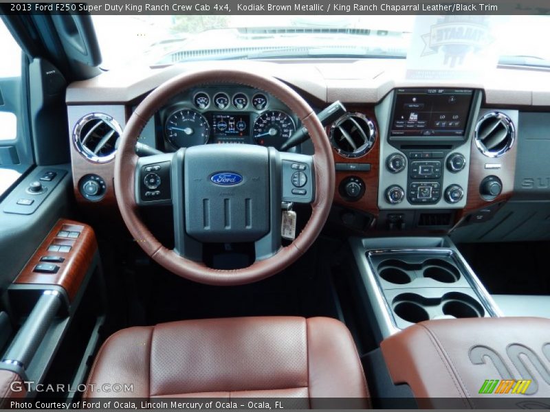 Dashboard of 2013 F250 Super Duty King Ranch Crew Cab 4x4