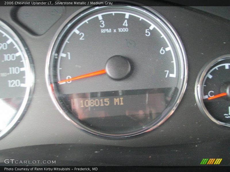 Silverstone Metallic / Medium Gray 2006 Chevrolet Uplander LT