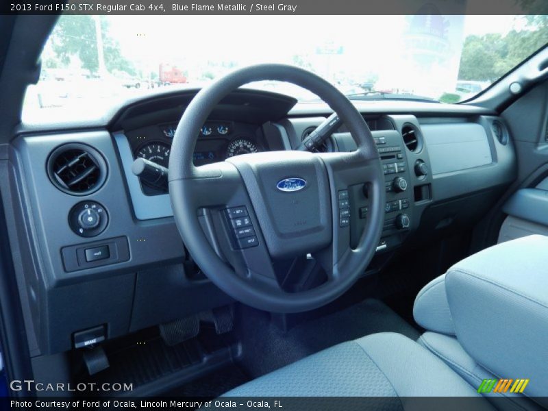 Dashboard of 2013 F150 STX Regular Cab 4x4