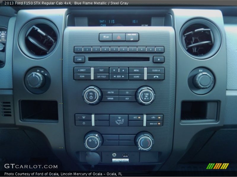 Controls of 2013 F150 STX Regular Cab 4x4