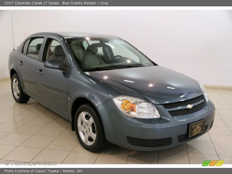 Blue Granite Metallic / Gray 2007 Chevrolet Cobalt LT Sedan