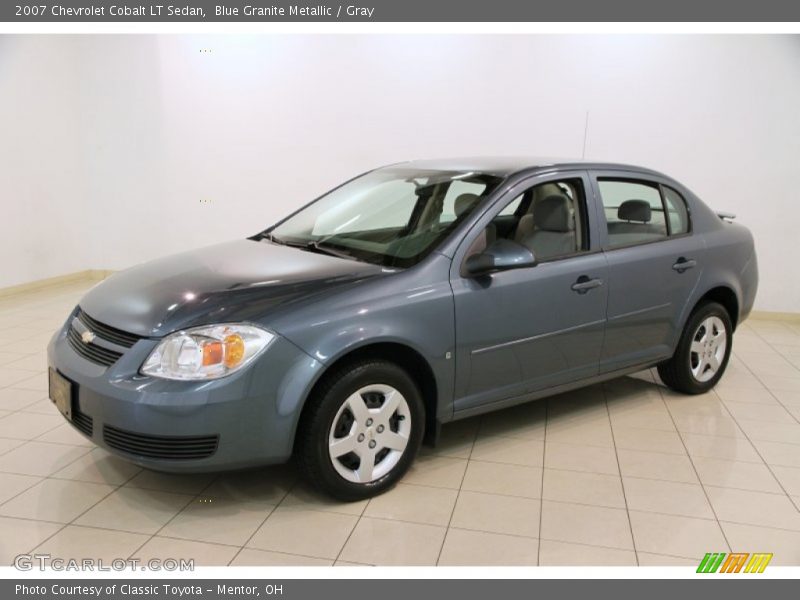 Blue Granite Metallic / Gray 2007 Chevrolet Cobalt LT Sedan