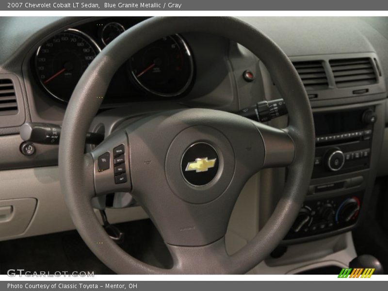 Blue Granite Metallic / Gray 2007 Chevrolet Cobalt LT Sedan