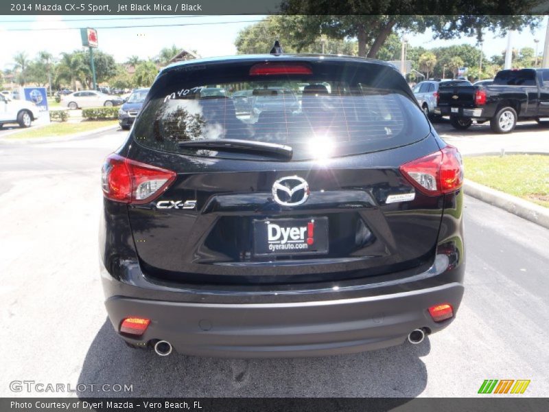 Jet Black Mica / Black 2014 Mazda CX-5 Sport