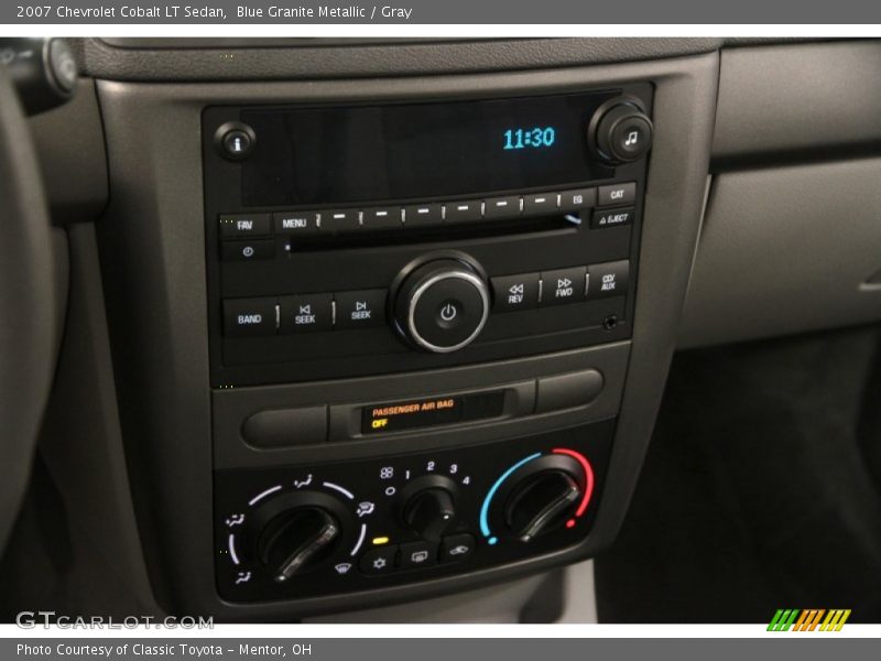 Blue Granite Metallic / Gray 2007 Chevrolet Cobalt LT Sedan