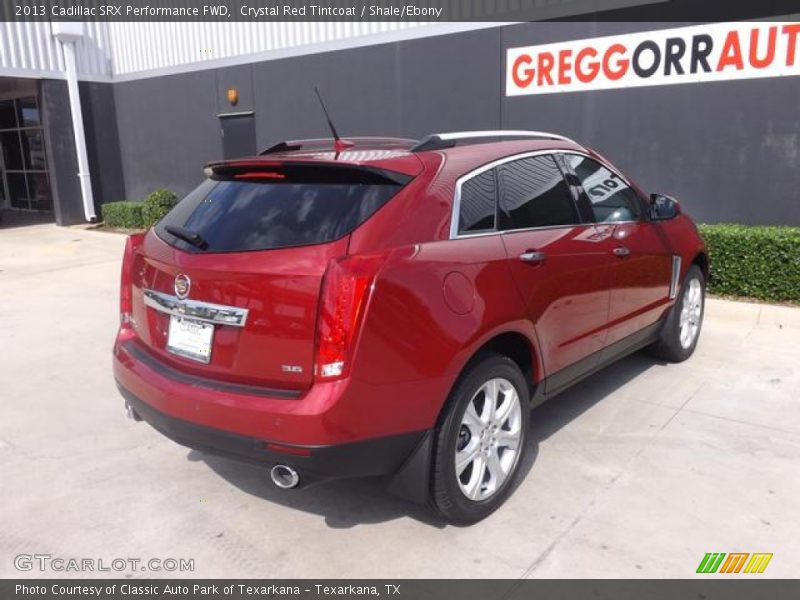 Crystal Red Tintcoat / Shale/Ebony 2013 Cadillac SRX Performance FWD