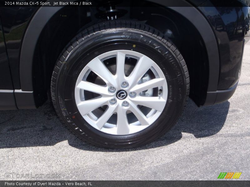 Jet Black Mica / Black 2014 Mazda CX-5 Sport