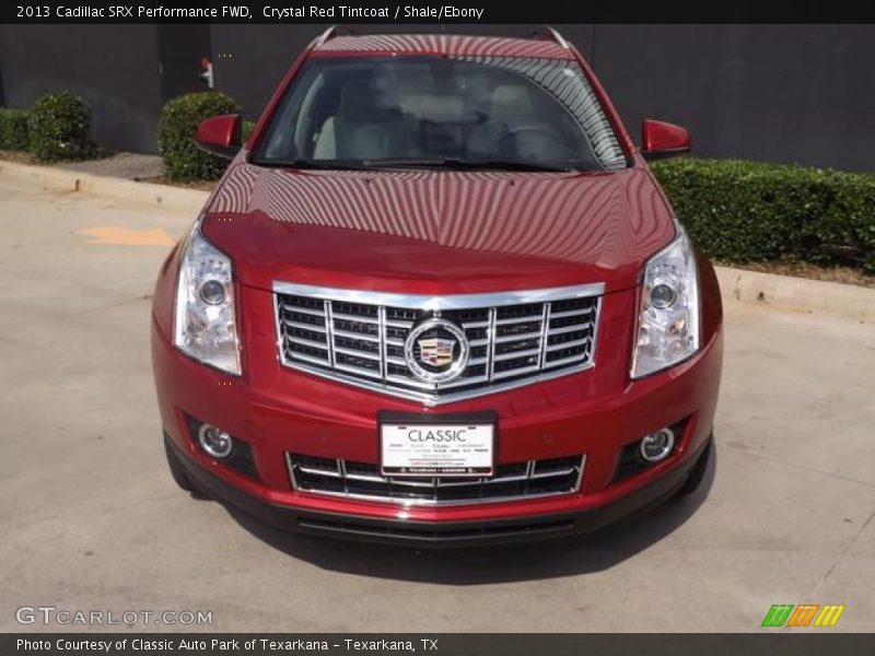 Crystal Red Tintcoat / Shale/Ebony 2013 Cadillac SRX Performance FWD