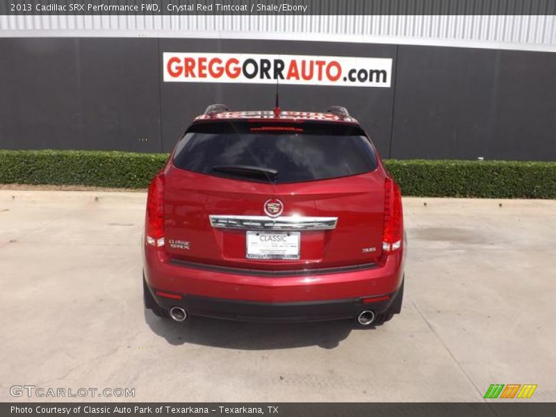 Crystal Red Tintcoat / Shale/Ebony 2013 Cadillac SRX Performance FWD
