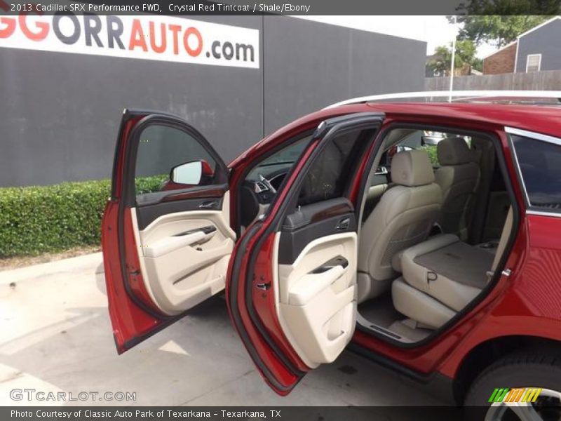 Crystal Red Tintcoat / Shale/Ebony 2013 Cadillac SRX Performance FWD