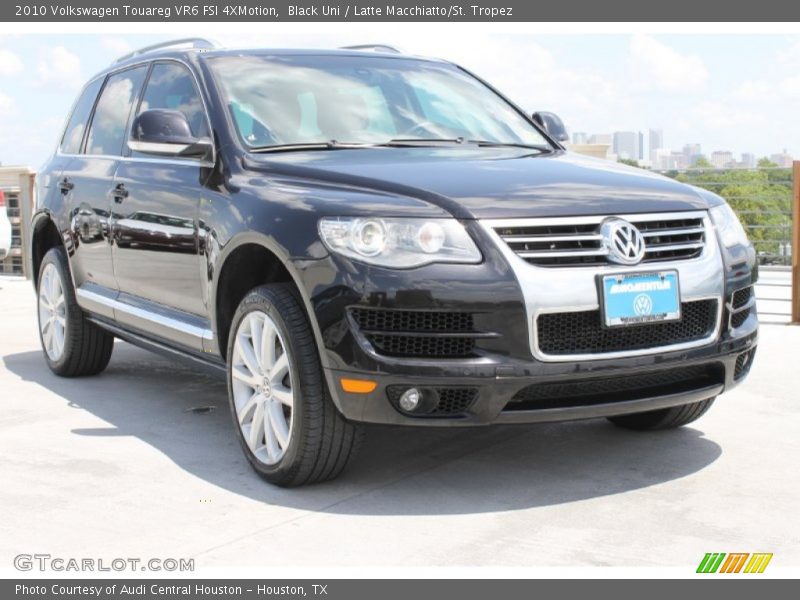 Black Uni / Latte Macchiatto/St. Tropez 2010 Volkswagen Touareg VR6 FSI 4XMotion