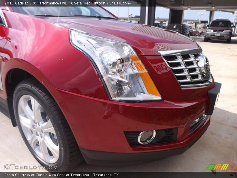Crystal Red Tintcoat / Shale/Ebony 2013 Cadillac SRX Performance FWD