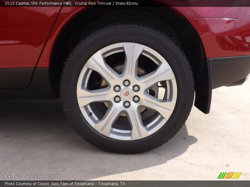 Crystal Red Tintcoat / Shale/Ebony 2013 Cadillac SRX Performance FWD