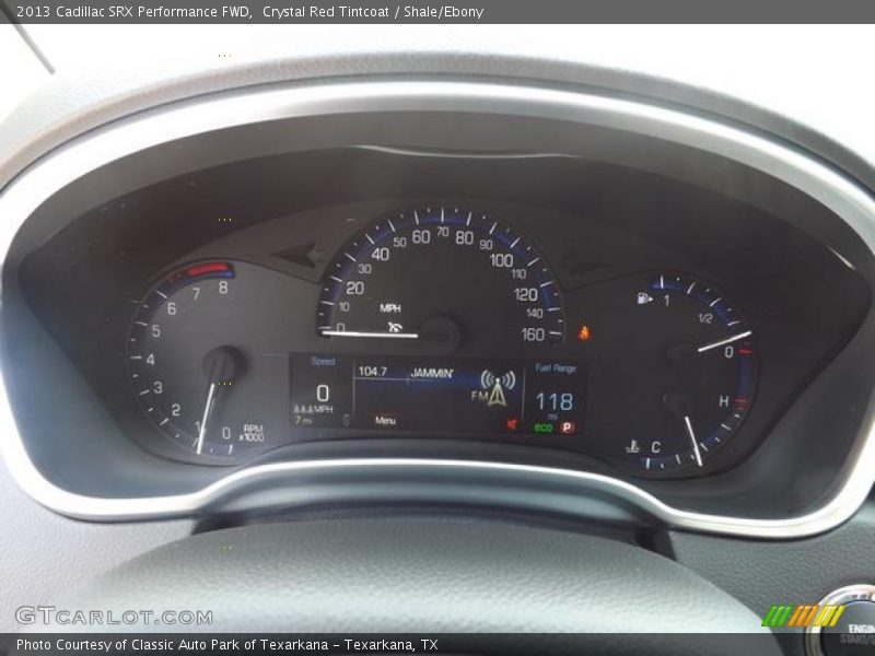 Crystal Red Tintcoat / Shale/Ebony 2013 Cadillac SRX Performance FWD