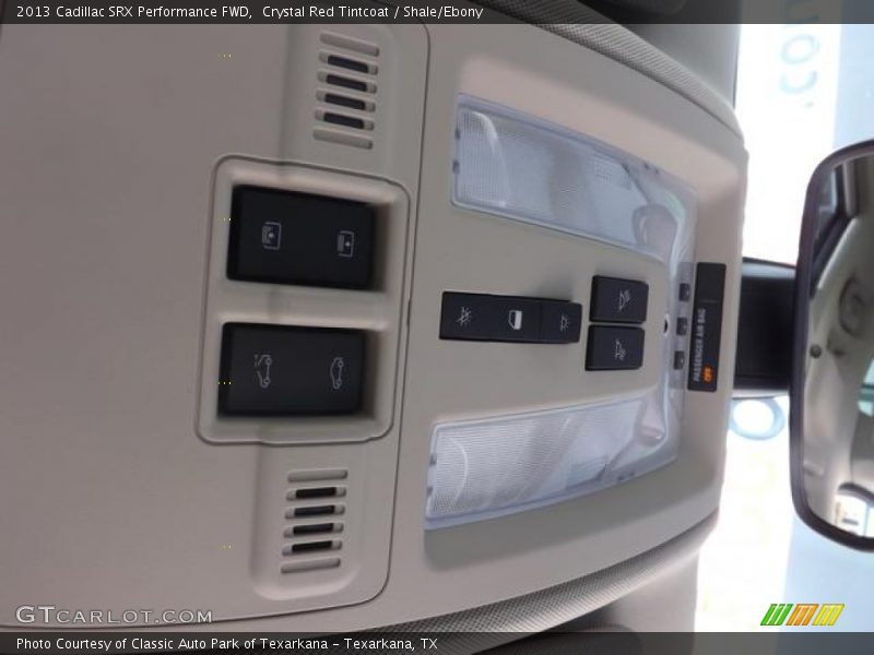 Crystal Red Tintcoat / Shale/Ebony 2013 Cadillac SRX Performance FWD