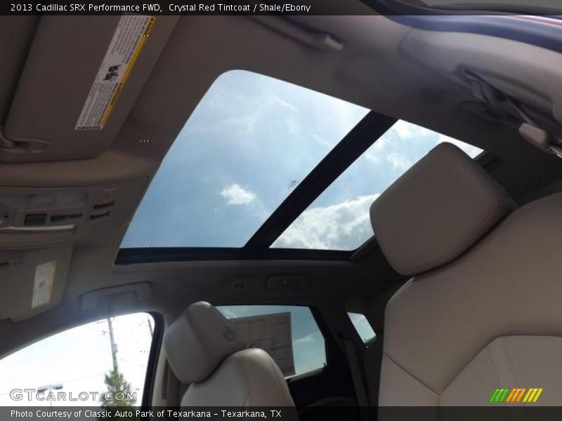 Crystal Red Tintcoat / Shale/Ebony 2013 Cadillac SRX Performance FWD