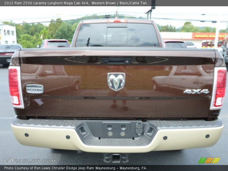 Western Brown / Black/Cattle Tan 2013 Ram 2500 Laramie Longhorn Mega Cab 4x4