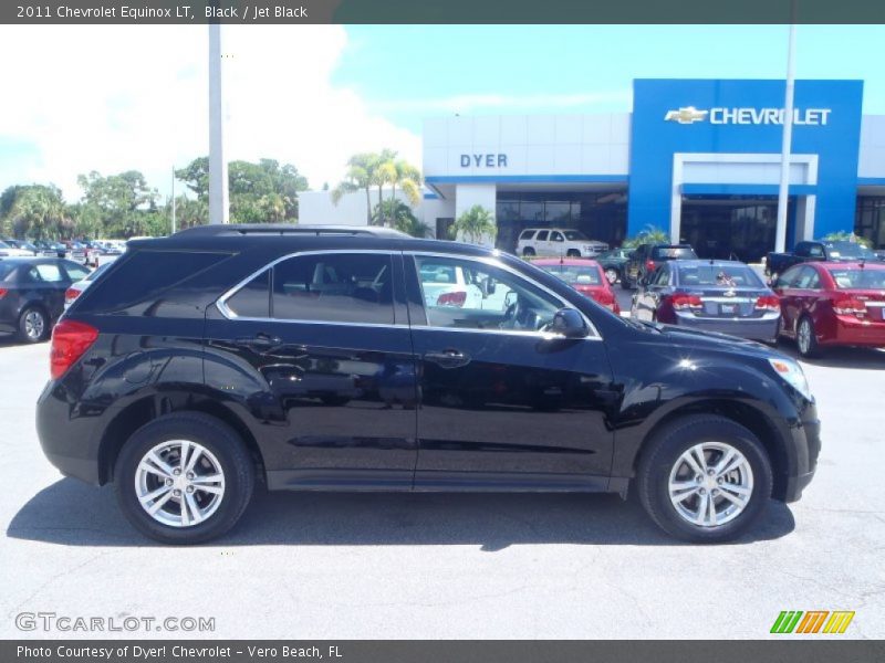 Black / Jet Black 2011 Chevrolet Equinox LT