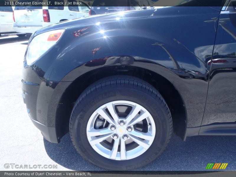 Black / Jet Black 2011 Chevrolet Equinox LT