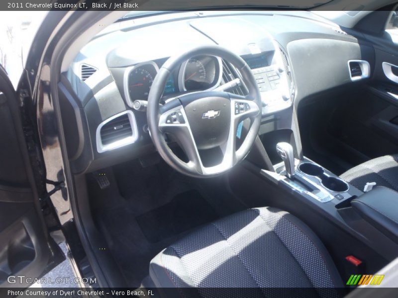 Black / Jet Black 2011 Chevrolet Equinox LT