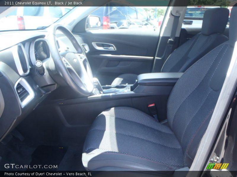 Black / Jet Black 2011 Chevrolet Equinox LT