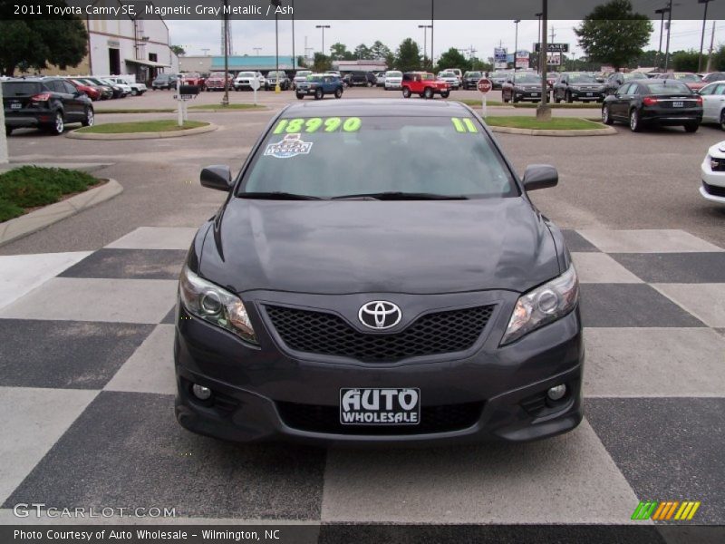 Magnetic Gray Metallic / Ash 2011 Toyota Camry SE