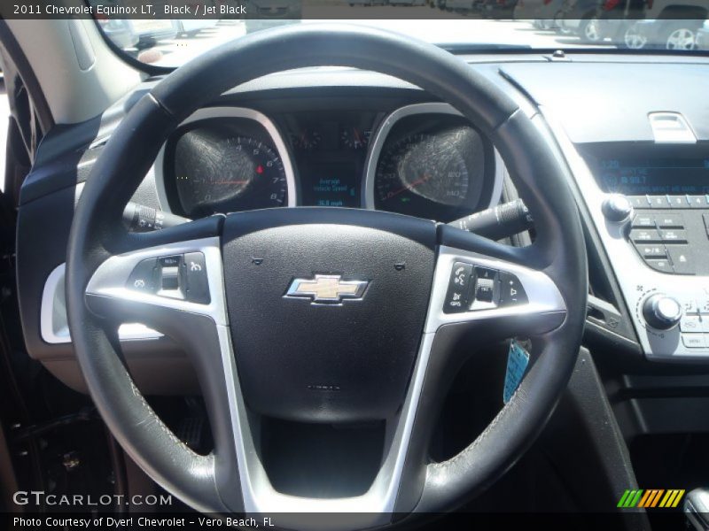 Black / Jet Black 2011 Chevrolet Equinox LT