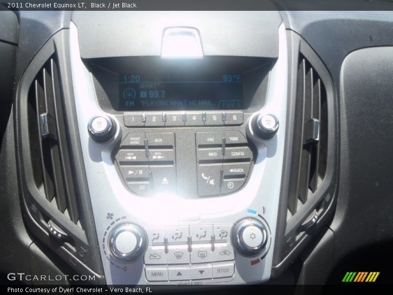Black / Jet Black 2011 Chevrolet Equinox LT