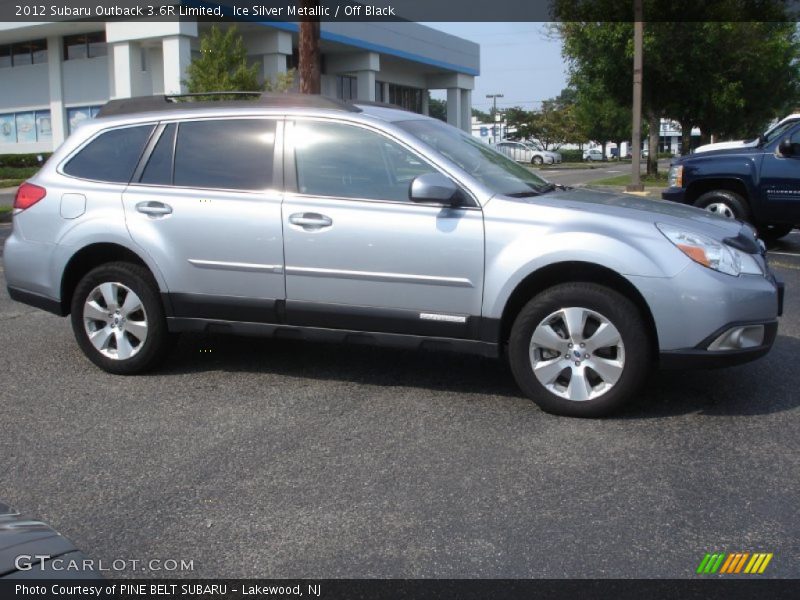 Ice Silver Metallic / Off Black 2012 Subaru Outback 3.6R Limited