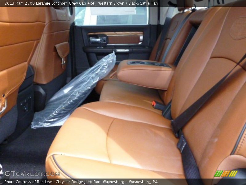 Western Brown / Black/Cattle Tan 2013 Ram 2500 Laramie Longhorn Crew Cab 4x4