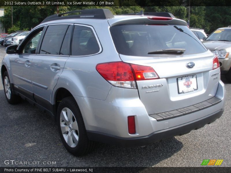 Ice Silver Metallic / Off Black 2012 Subaru Outback 3.6R Limited
