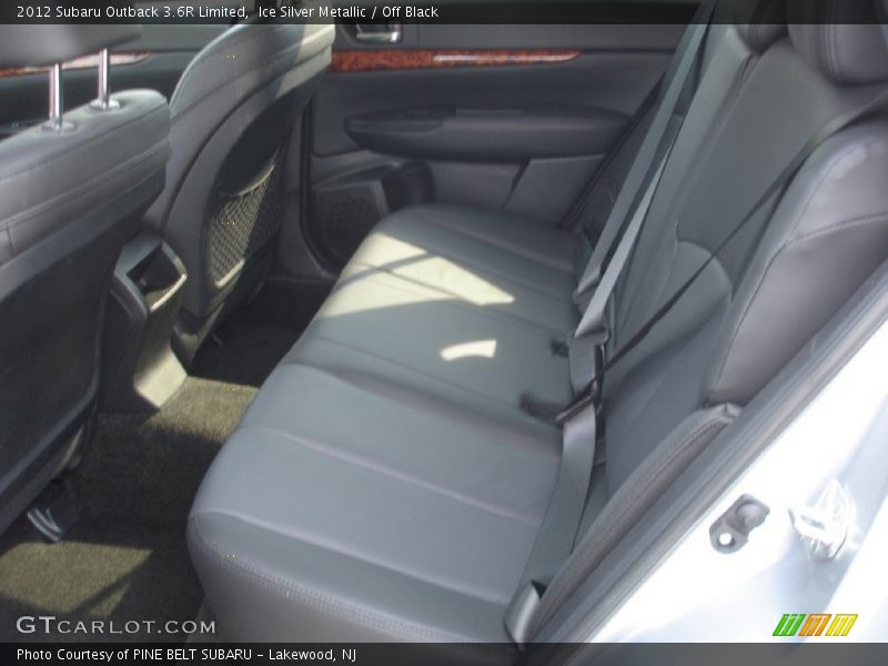 Ice Silver Metallic / Off Black 2012 Subaru Outback 3.6R Limited