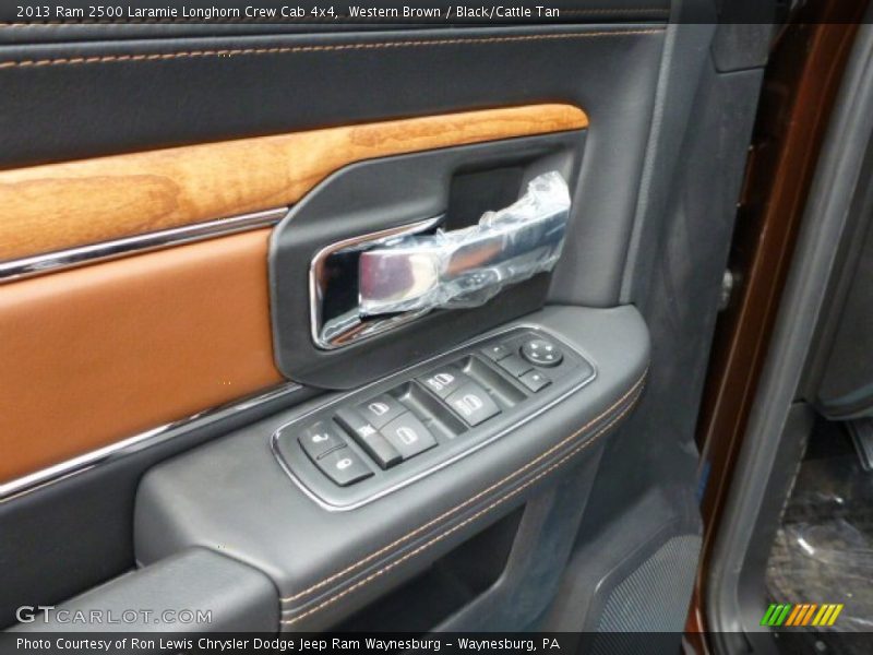 Western Brown / Black/Cattle Tan 2013 Ram 2500 Laramie Longhorn Crew Cab 4x4