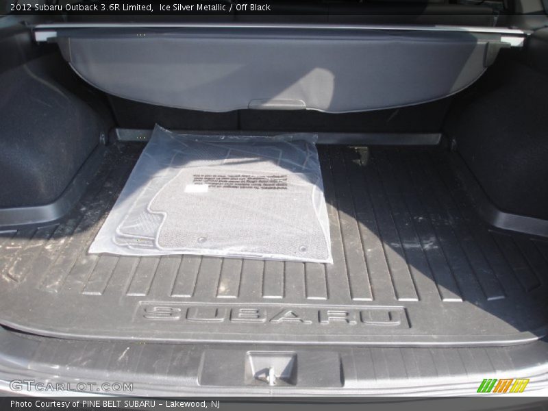 Ice Silver Metallic / Off Black 2012 Subaru Outback 3.6R Limited