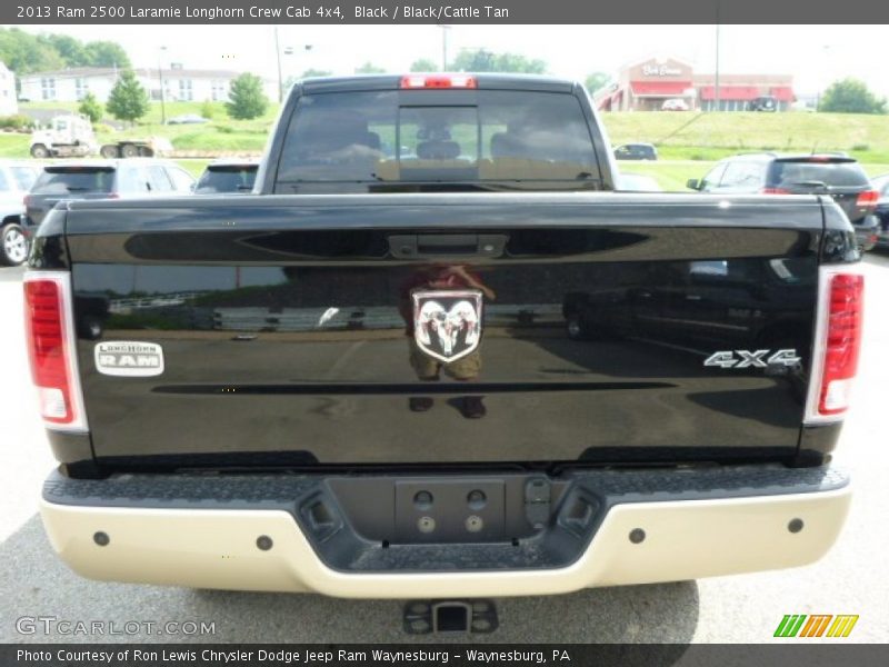 Black / Black/Cattle Tan 2013 Ram 2500 Laramie Longhorn Crew Cab 4x4