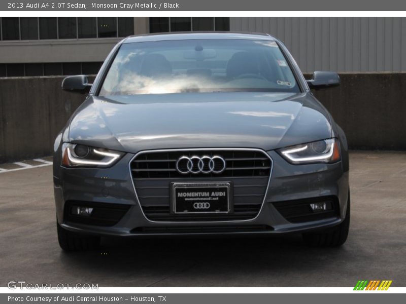 Monsoon Gray Metallic / Black 2013 Audi A4 2.0T Sedan