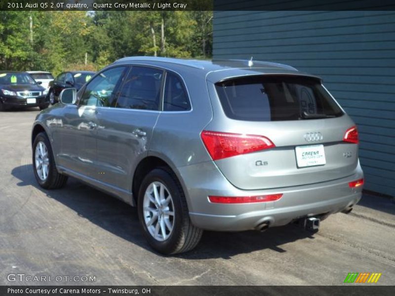 Quartz Grey Metallic / Light Gray 2011 Audi Q5 2.0T quattro